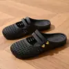 Nuevas Sandalias de Dedo de Moda para Mujer para Verano, Antideslizantes, Resistentes al Desgaste, Zapatos para el Hogar, Baño y Playa con Agujeros