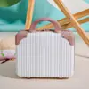 Maleta Pequeña para Mujer Ligera Maleta de Cabina 14 pulgadas Mini Estudiante Almacenamiento Estuche de Cosméticos Bolso de Hombro Bolso de Hombro Simple Gran Capacidad
