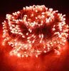 Cadena de luces LED de red roja para linterna Decoración de Navidad luces intermitentes de estrellas para exteriores Luces de cadena para el Festival de Primavera Decoración de Año Nuevo