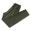 Pantalones de seda de hielo tobilleros negro gris azul pantalones rectos estilo coreano casual para hombre pantalones de seda de hielo con alta elasticidad secundaria versión pública