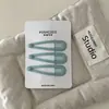 Conjunto de 3 peças~ Presilhas laterais revestidas de borracha na cor creme, presilhas BB, presilhas para franja, presilhas de cabelo para fios soltos, doces acessórios de cabelo
