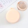Peine de Cojín de Aire Portátil de Colores Dulces, Peine Plegable Mini con Airbag, Peine de Espejo para Mujer de Uso Doméstico, Peine de Masaje Integrado