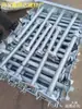Suporte Espiral de Placa com Tubo de Aço Oco Ajustável para Construção, Suporte de Parafuso de Óleo para Pontes, Estrutura Externa Galvanizada