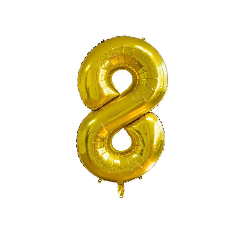 32寸瘦版金色数字-8