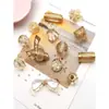 Acrílico Transparente Chapado en Oro Múltiples Estilos Colección DIY Pulsera de Abalorios Hecha a Mano Materiales Ropa Zapatos Accesorios Cuentas Sueltas