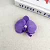 Horquilla Rosa Dulce Flor Phalaenopsis Pinza para el Cabello Pinza para la Cabeza Flor Flor Artificial Adorno para el Cabello Pinza Lateral Horquilla de Orquídea Accesorios para el Cabello