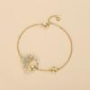 Collar de Estrella de Mar de Diseño Original para Mujer Lujo Accesible Diseño Nicho Pulsera Personalizada Aretes Chapados en Oro Juego de Joyería