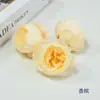 Exquisito Tocado de Ópera de Flor de Peonía Tocado de Flor de Seda Pinza de Borde Fabricación Paquete de Materiales DIY para Sombrero de Graduación Caja de Flores Materiales Auxiliares