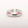 Anillo de pata de gato nuevo abierto transfronterizo anillo de dedo de gato anillo de orejas de gato lindo joyería al por mayor