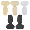 2 em um pasta de calcanhar almofada de calcanhar engrossada palmilha de PU autoadesiva pasta de calcanhar feminina tamanho reduzido anti-desgaste absorção de choque pasta tipo T