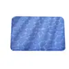 Tapete de porta de cor sólida em veludo coral com relevo de pedra, tapete de chão absorvente para banheiro, tapete de carpete para corredor doméstico, varanda
