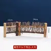 Decoraciones para Platos de Sashimi Japonés, Barcos Pequeños de Bambú para Presentación, Decoraciones de Arte para Mariscos, Artículos de Decoración para Barbacoa Japonesa y Sushi