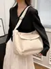 Diseño Estilo Coreano Nicho Ropa de Trabajo Gran Capacidad Bolsa para Estudiantes Universitarios Bolso de Hombro Casual Hermosa Bolsa Tote Personalizada