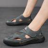 Sandalias de Verano Transfronterizas 2026 para Hombre, Zapatos de Playa Talla Grande, Zapatos de Malla Casual Transpirables para Hombre, Pantuflas de Deslizamiento Diario para Hombre