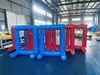 Accesorios Inflables de Aire Moldeado Túnel Arcoíris Puente Arcoíris Triángulo Estructura de Escalada Pirámide Cuerpo Juego Inteligente Padre-Hijo Entrenamiento