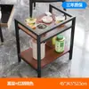 Mesa de centro de Mahjong suporte de chá camada dupla mesa de Mahjong pequena mesa lateral casa de chá suporte de armazenamento especial sala de cartas e jogos cartas de baralho mesa de chá