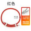 Nuevo Pulsera Trenzada con Hebilla de Ocho Estilo Chino, Hebilla de Nariz de Cerdo de Moda, Cuerda Roja, Pulsera de Alambre de Acero Inoxidable, Cuerda Lisa Ajustable para DIY