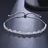 Moda europea y americana personalidad Joker ola circón collar ajustable femenino temperamento hermoso simple joyería venta directa de fábrica