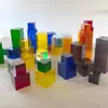 Mesa de Postres de Acrílico, Soporte de Exhibición de Comida para Buffet, Onda de Agua, Mesa para Comidas Frías, Bocadillos, Descanso para el Té, Juego de Utensilios y Accesorios
