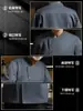 Roupa de Trabalho de Chef de Alta Qualidade com Logo Estrela Impresso Personalizado Restaurante Restaurante Hotel Catering Cozinha Outono Manga Longa Roupa de Trabalho