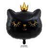 Balão de Filme de Alumínio Animal Coroa Estilo Ins Coreano Decoração Arranjo Primeiro Aniversário do Bebê Adereços para Fotos de Festa