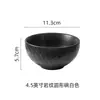 Tigela de arroz fosco estilo japonês tigela de sopa doméstica tigela de cerâmica com padrão de rocha criativa utensílios de mesa de alta aparência linda tigela pequena atacado