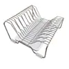 Escurridor de Platos de Cocina Acero Inoxidable 304 Multifuncional para Encimera de Cocina Plato Plato Palillos Canasta Escurridora Estante de Almacenamiento de Platos