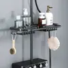Estante para trapos de cocina sin perforaciones, estante multifuncional para grifo, artículos para el hogar para fregadero, artefacto de almacenamiento con drenaje
