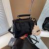 Bolsa de Mão Pequena Color Block Estilosa Primavera e Verão Transfronteiriça para Mulheres 2026 Nova Versátil Moda Bolsa Transversal Popular Bolsa de Mão Quadrada Pequena