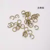 Fabricante Anillos de Salto Abiertos de Metal Multitamaño Anillos Abiertos de Bucle Sencillo Accesorios de Joyería DIY Collar Pulsera Anillos de Conexión Hechos a Mano