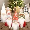 Mingguan Novas Decorações de Natal Suprimentos Boneco de Velho Sem Rosto Criativo Ornamento Boneco Florestal Ornamento
