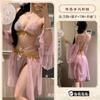 Lingerie sexy sem acidentes noturnos Uniforme sexy estilo antigo Pijama retrô estilo nacional Faixa de barriga Renda Chiffon Uniforme qqny