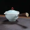Conjunto de Chá de Viagem Artefato para Fazer Chá Preguiçoso Copo Rápido para Convidados Preparo Livre e Fácil Conjunto Portátil de Chá Kung Fu Conjunto de Xícaras de Chá Bule Doméstico