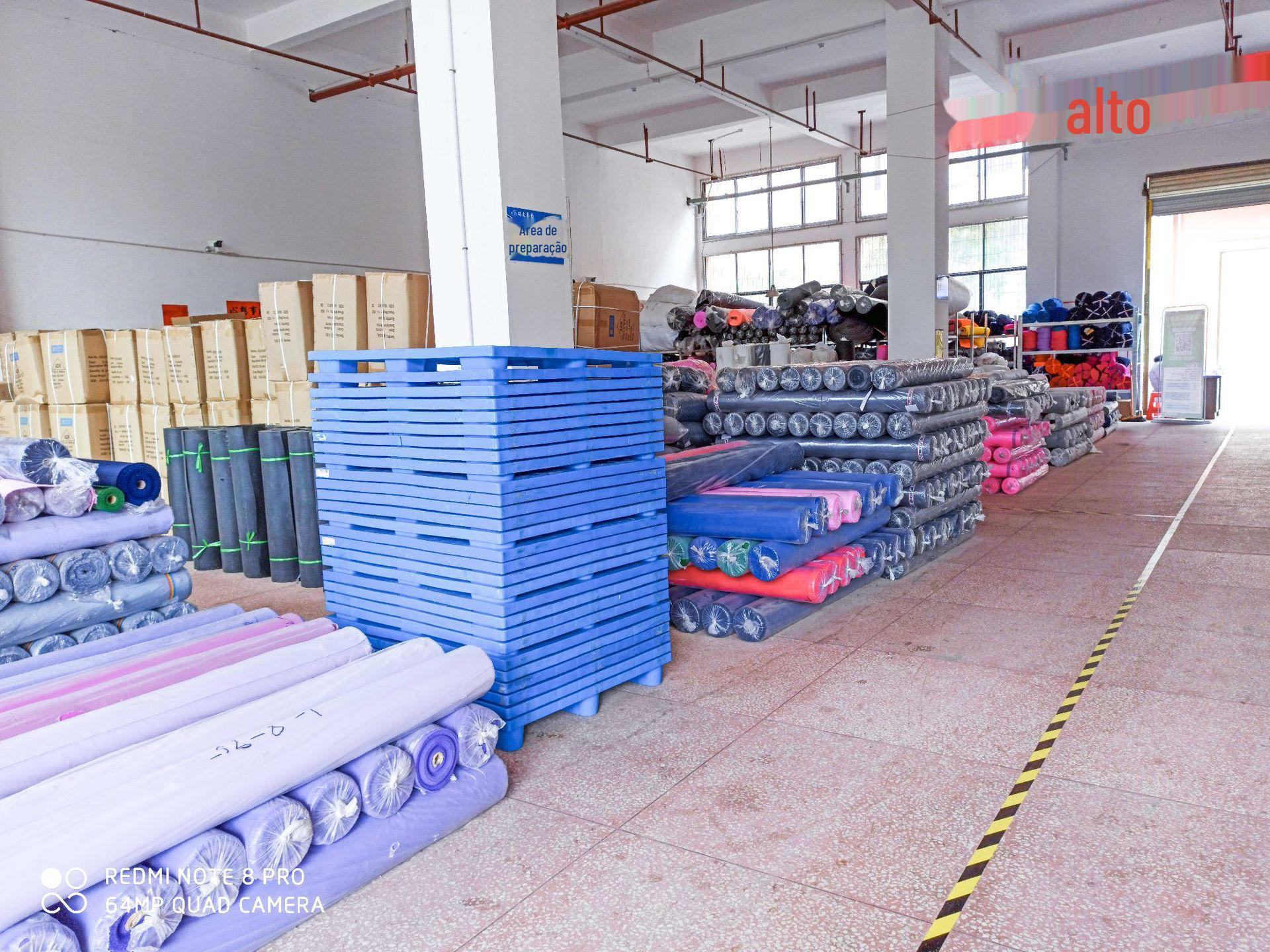 公司一楼备料区