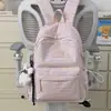 Mochila personalizada minimalista y moderna estilo coreano, nuevo modelo 2026 para estudiantes de secundaria, mochila pequeña estética de alta apariencia