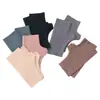 Guantes Autocalentables de Terciopelo Alemán de Doble Cara para Adultos, Medio Dedo, para Mujeres, Guantes Calientes de Invierno sin Dedos para Estudiantes Varones, Teclado, Cortos, Conducción