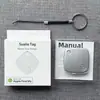 Localizador Airtag Quadrado Dispositivo Anti-Perda Adequado para Localizador Global da Apple, Bagagem, Carteira, Localizador Inteligente Anti-Perda