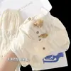 Pijama de Algodón Nube para Niñas Estilo Dulce y Lindo Primavera y Otoño Manga Larga Pantalón Largo Dibujos Animados Conjunto de Ropa de Casa para Niños Holgado