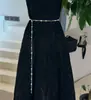 Colección de Cadenas para la Cintura, Joyería de Moda Transfronteriza Europea y Americana, Cadena para la Cintura de Perlas Artificiales para Mujer, Cadena Corporal Decorativa Ajustable de Alta Gama al por Mayor