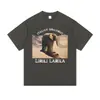 Camisetas de Verão de Algodão Engraçadas Meme Italian Brainrot Lirili Larila