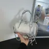 Bolsa Transversal Retrô Transfronteiriça para Mulheres, Estilo de Nicho, Sensação Simples e de Alto Padrão, Alto Valor Estético, Bolsa de Ombro, Bolsa de Mão Casual para o Dia a Dia