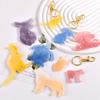 Moldes Penduráveis de Resina Epóxi DIY para Fazer Bolsas, Pingentes de Chave, 16 Moldes de Pingentes de Animais Atacado
