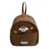 Mochila Compacta Exquisita Nova Tendência 2025 para Mulheres, Mini Mochila Fofa de Alta Qualidade para Meninas, Famosa da Internet, Mochila Pequena Escolar