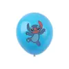 Set de Globos Temáticos de Stitch Transfronterizo Decoración para Fiesta de Cumpleaños Infantil Globo de Látex de Lilo y Stitch