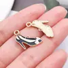 Accesorios de Joyería Vintage DIY Transfronterizos, Dijes Estampados Esmaltados para Bolsos, Pendientes Creativos, Collares, Colgantes para Llaves