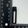 Puxador de Zíper de Resina Preta Nº 5 Flor de Crisântemo Pequena Dentes de Borracha Zíper para Jaquetas, Roupas de Proteção Solar, Acessório Puxador de Zíper para Vestuário