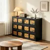 Cômoda Retrô de Madeira Maciça, Armário Modular Xiangyunsha, Rack para Sala de Estar, Armário de Armazenamento de Cabeceira, Caixa de Armazenamento Estilo Chinês Novo
