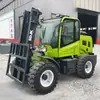 Carretilla Elevadora Diésel Todo Terreno Integrada Sdjk Carretilla Elevadora Multifuncional de 5 Toneladas Carretilla Elevadora de Tracción en las Cuatro Ruedas de 3 Toneladas Puede Estar Equipada con una Grúa de Cola