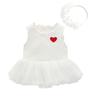 Vestido de verano para bebé con borde cruzado, falda de liebre para niña, ropa para recién nacida, chaleco suave, cinturón para el pelo