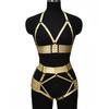 Comercio transfronterizo nuevo multicolor opcional hueco tentación sexy tirante divertido para mujer traje dividido N0241